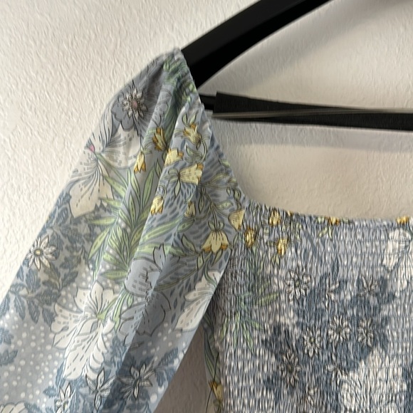 ASTR the Label Marietta Dress in Blue Floral size small NWT - Picture 14 of 15